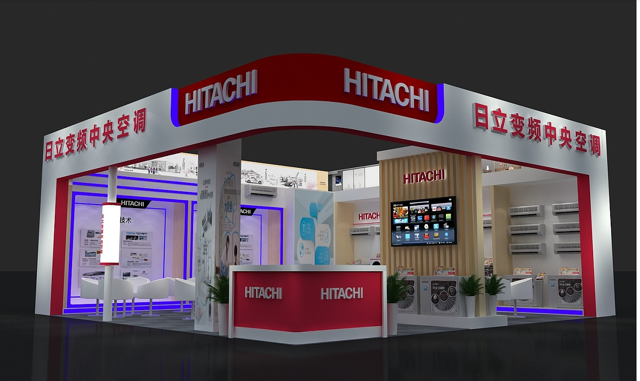 惠而浦家电展会设计搭建 广州与上海双城联动，引领品牌新体验